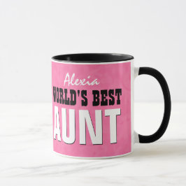 Världs rosa Grunge V23 för bäst MOSTER Mugg