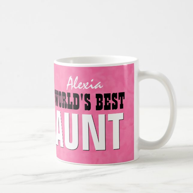 Världs rosa Grunge V23 för bäst MOSTER Mugg (Höger)