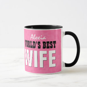 Världs rosa Grunge V29 för bäst FRU Mugg