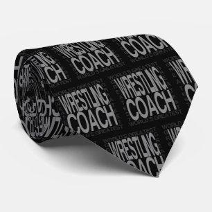 Världs största brottning Coach Neck Tie Slips