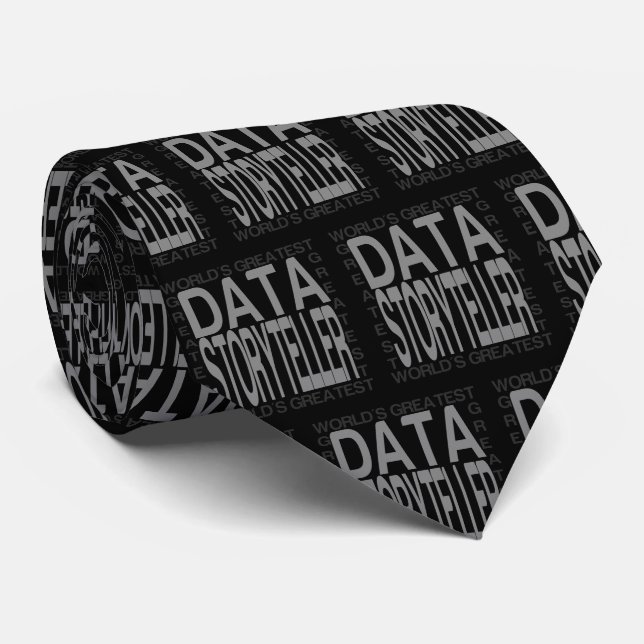 Världs största datalagyteller Neck Tie Slips (Rullad)