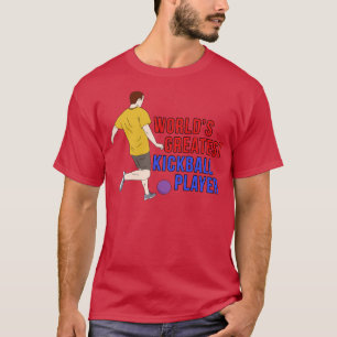 Världs största Kickball Player T Shirt