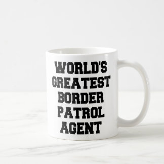 Världs Största patrullen Gräns Agent Kaffemugg