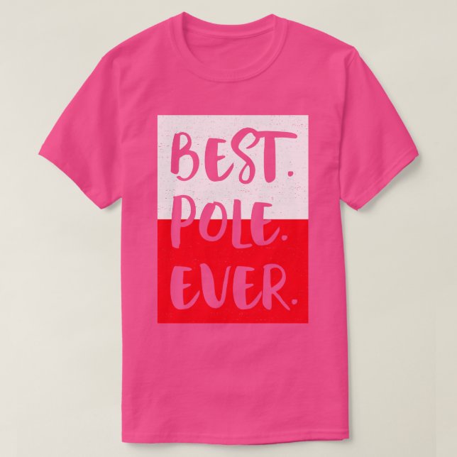 Världs största polen t shirt (Design framsida)