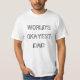 Världs T-tröja för Okayest pappa Tee Shirt (Framsida)
