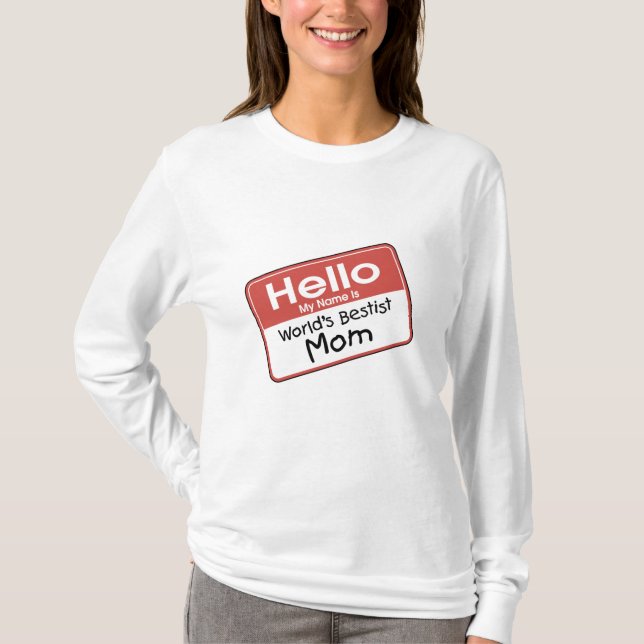 Världs tshirts och gåvor för Bestist mamma (Framsida)