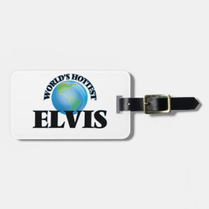 Världs varmmaste Elvis Bagagebricka