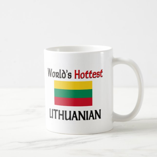 Världs varmmaste litauiskt kaffemugg (Höger)