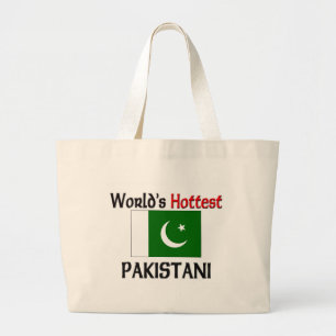 Världs varmmaste pakistanier jumbo tygkasse