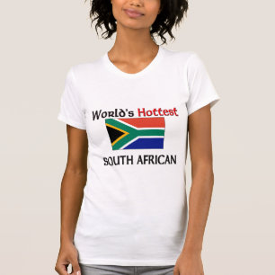 Världs varmmaste söder - afrikan t shirt