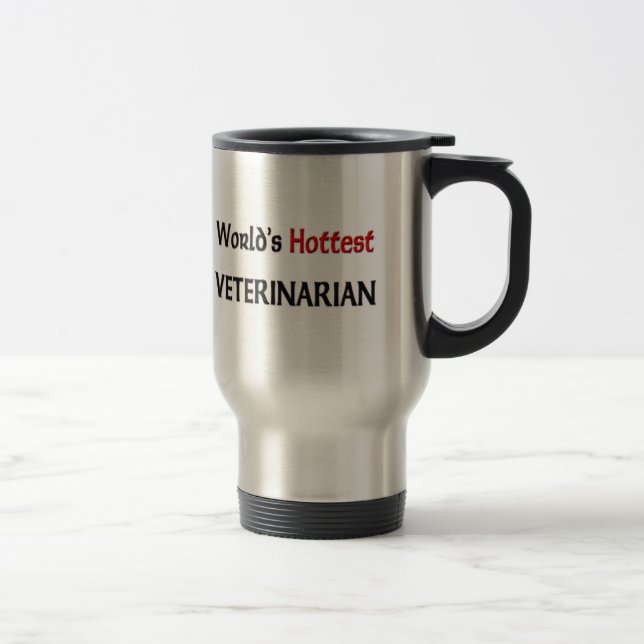 Världs varmmaste veterinär resemugg (Höger)