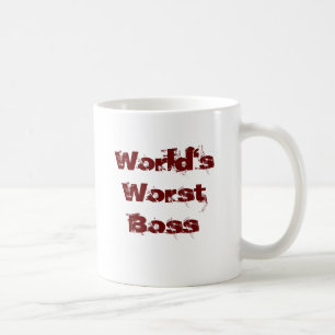 Världs värst chef kaffemugg