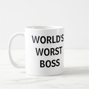 Världs värst chefmugg kaffemugg
