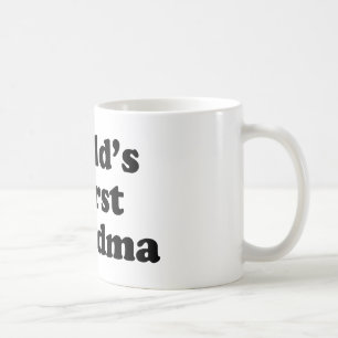 Världs värst mormor kaffemugg