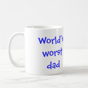 Världs värst pappa kaffemugg