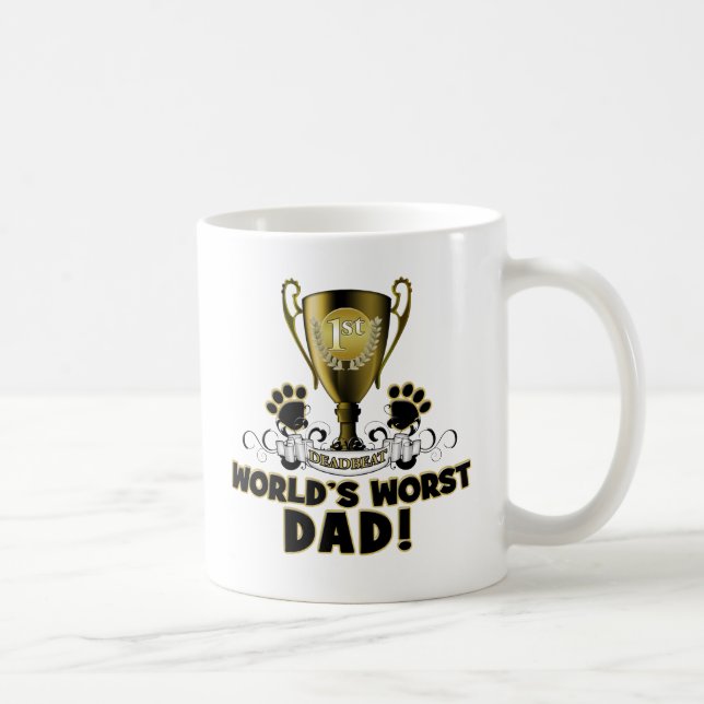 Världs värst pappa kaffemugg (Höger)