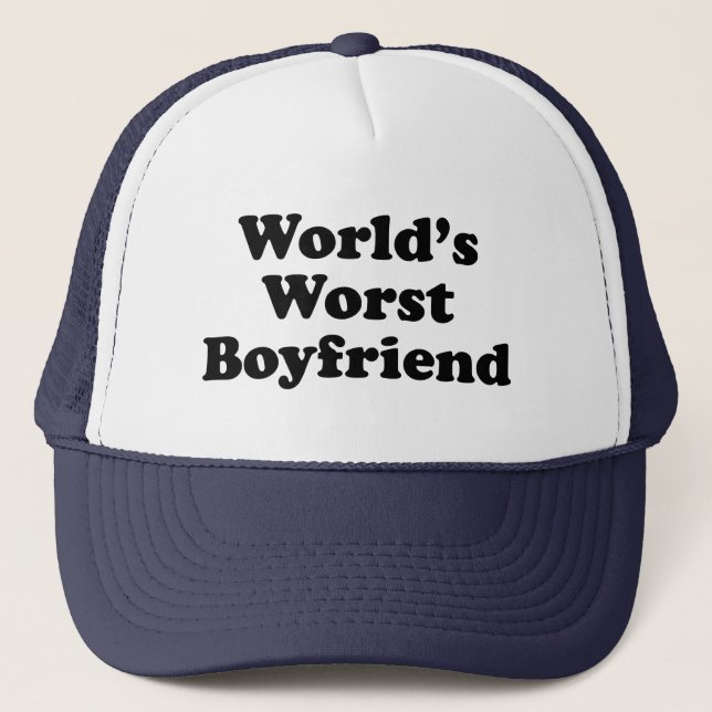 Världs värst pojkvän keps (Framsida)