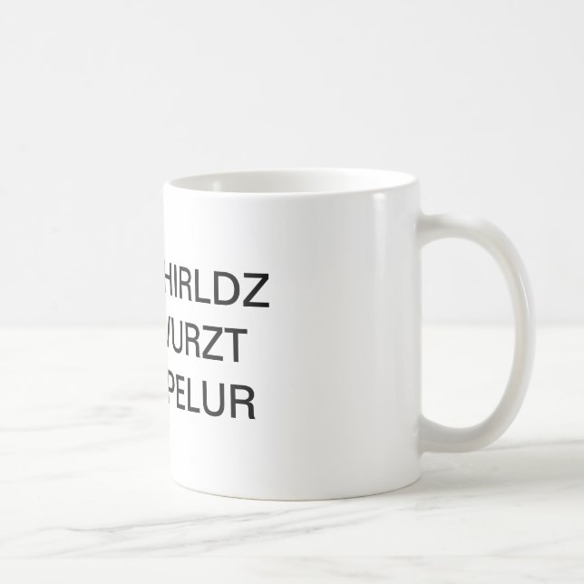 Världs värst Spellermugg Kaffemugg (Höger)