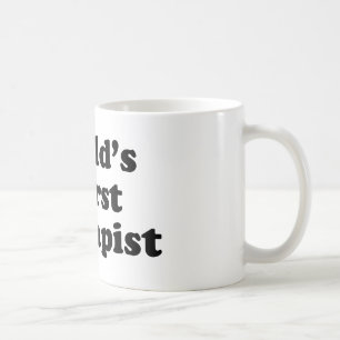 världs värst terapeut kaffemugg