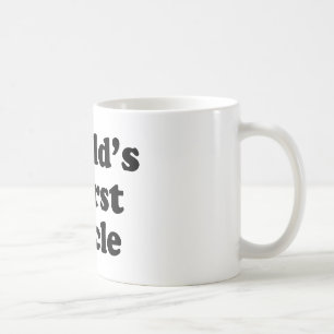 världs värst uncle kaffemugg