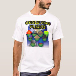 Världsärtor behar t shirt