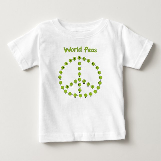 Världsärtor T-shirt (Framsida)