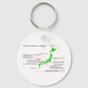 Världsarv i JAPAN Nyckelring