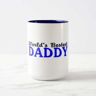 VärldsBestest pappa Två-Tonad Mugg
