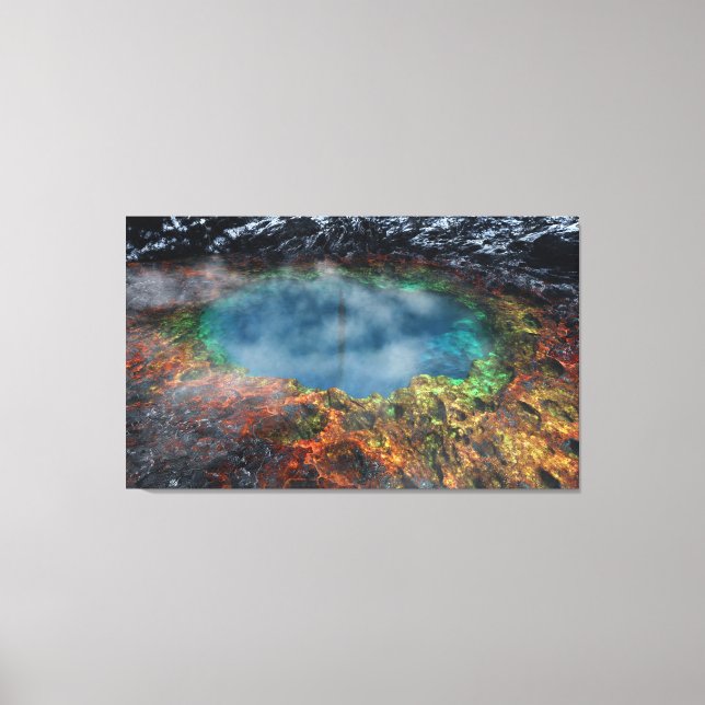 Världsbevakningen Canvastryck (Framsida)