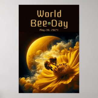 Världsbidagen Poster