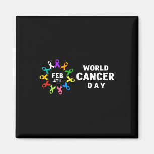Världscancerdagen - ökad medvetenhet om cancer magnet