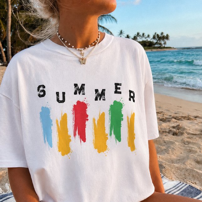 Världscupen 2026 Färger t-shirt Sommar t-shirt (Skapare uppladdad)