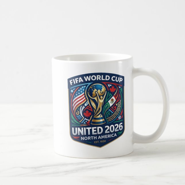 världscupen 2026 kaffemugg (Höger)