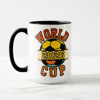 Världscupen 2026 Mugg – Perfekt gåva till fotbolls