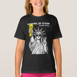 Världscupen 2026 USA Guld-Fotbollsturnering T Shirt