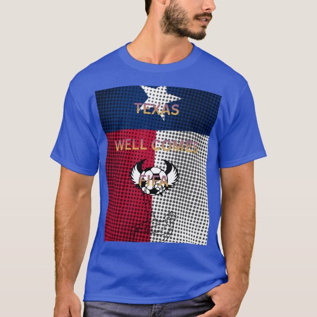 VÄRLDSCUPEN I FOTBOLL 2026 T SHIRT (Framsida)