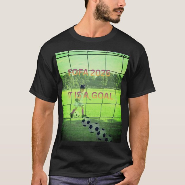 VÄRLDSCUPEN I FOTBOLL 2026 T SHIRT (Framsida)