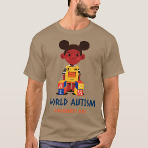 världsdag för ökad autism t shirt