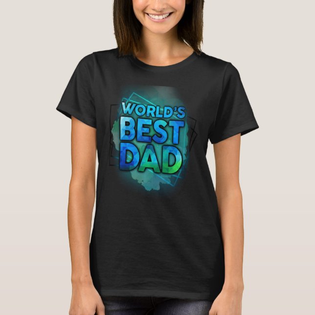Världsdagen för bästa Pappa-Far T Shirt (Framsida)