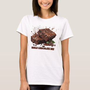 Världsdagen för choklad t shirt