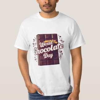 Världsdagen för choklad t shirt