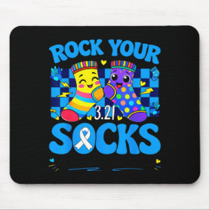 Världsdagen för Downs syndrom Rock Socks 321 Män K Musmatta