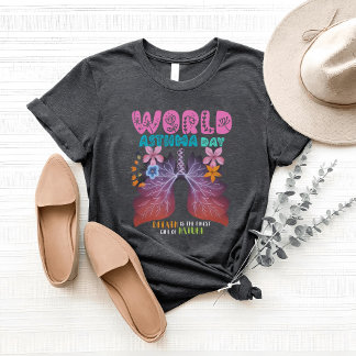 Världsdagen för medvetandegörande om astma t shirt