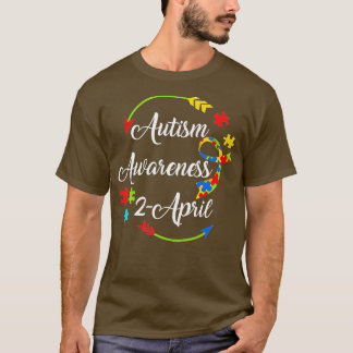 Världsdagen för ökad medvetenhet om autism 2020 2 t shirt
