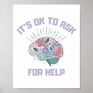 Världsdagen för psykisk hälsa - det är okej att be poster