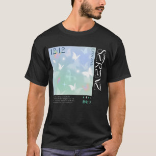 Världsdagen för psykisk hälsa - fredliga och seren t shirt