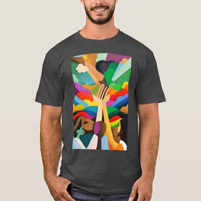 Världsdagen för psykisk hälsa t shirt (Framsida)