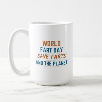 Världsdagen för spara och planeten kaffemugg