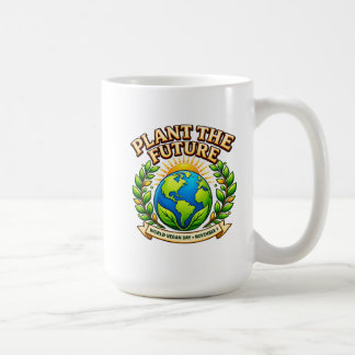 Världsdagen för veganer – 1 november kaffemugg
