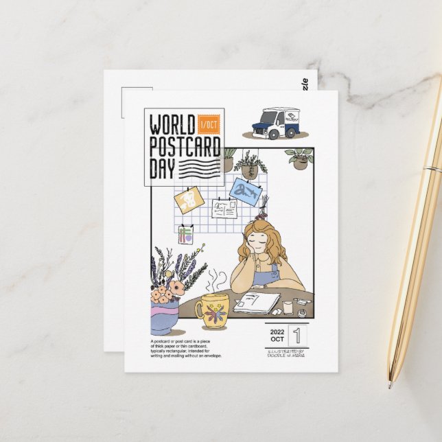 Världsdagen för vykort 2022 (Fram/Back In Situ)